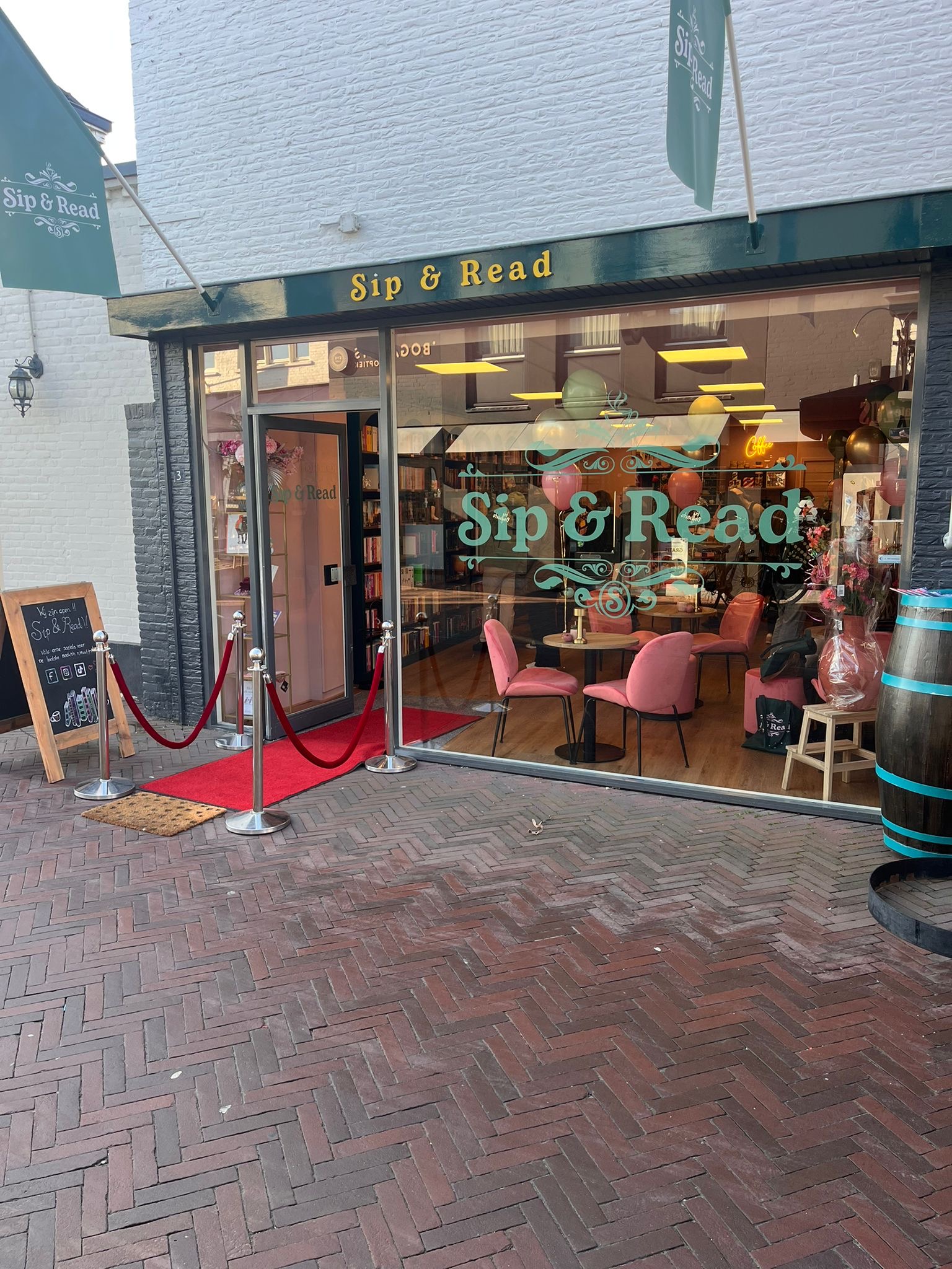 Sip & Nieuws - Opening Sip & Read Wijchen.