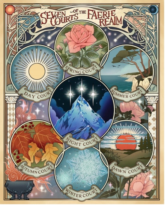 PRE-ORDER: A Court of Thorns and Roses - Seven Courts of the Faerie Realm Puzzle - Afbeelding 2